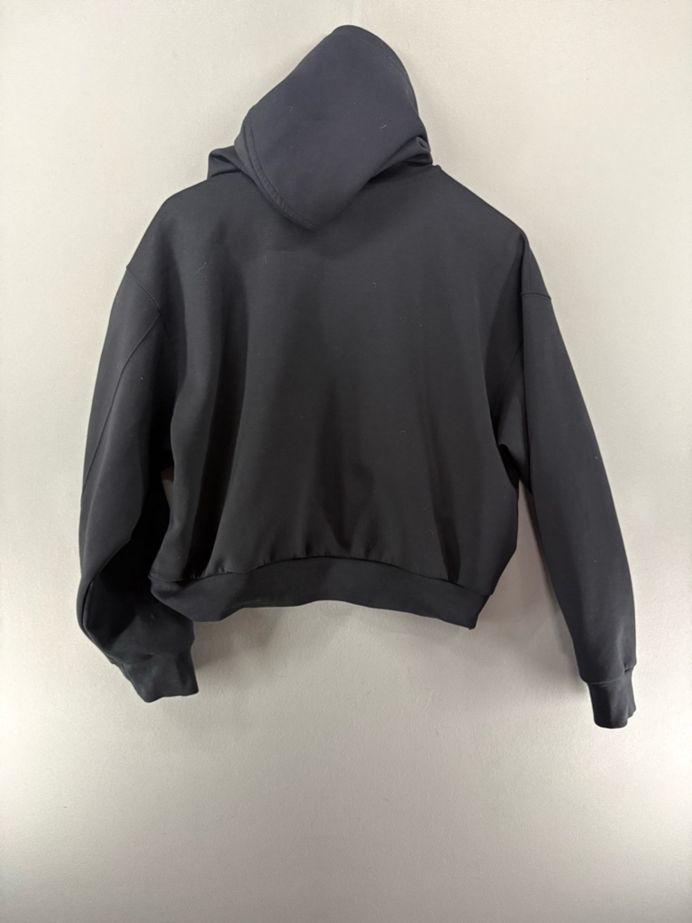 Uniqlo Women Dry Sweat Full-Zip Hoodie Black Size Large Pocket - Picture 5 of 7